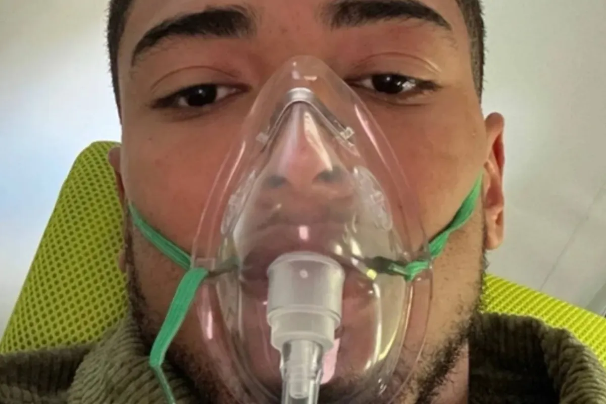 Jude Bellingham worries posing with an oxygen mask after his injury