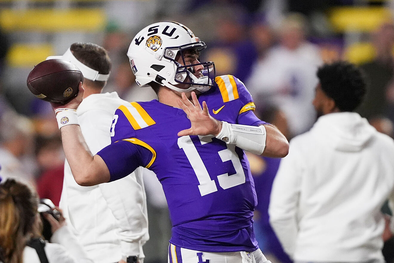 Garrett Nussmeier stays at LSU with the promise of a national title, but will he achieve his goal?