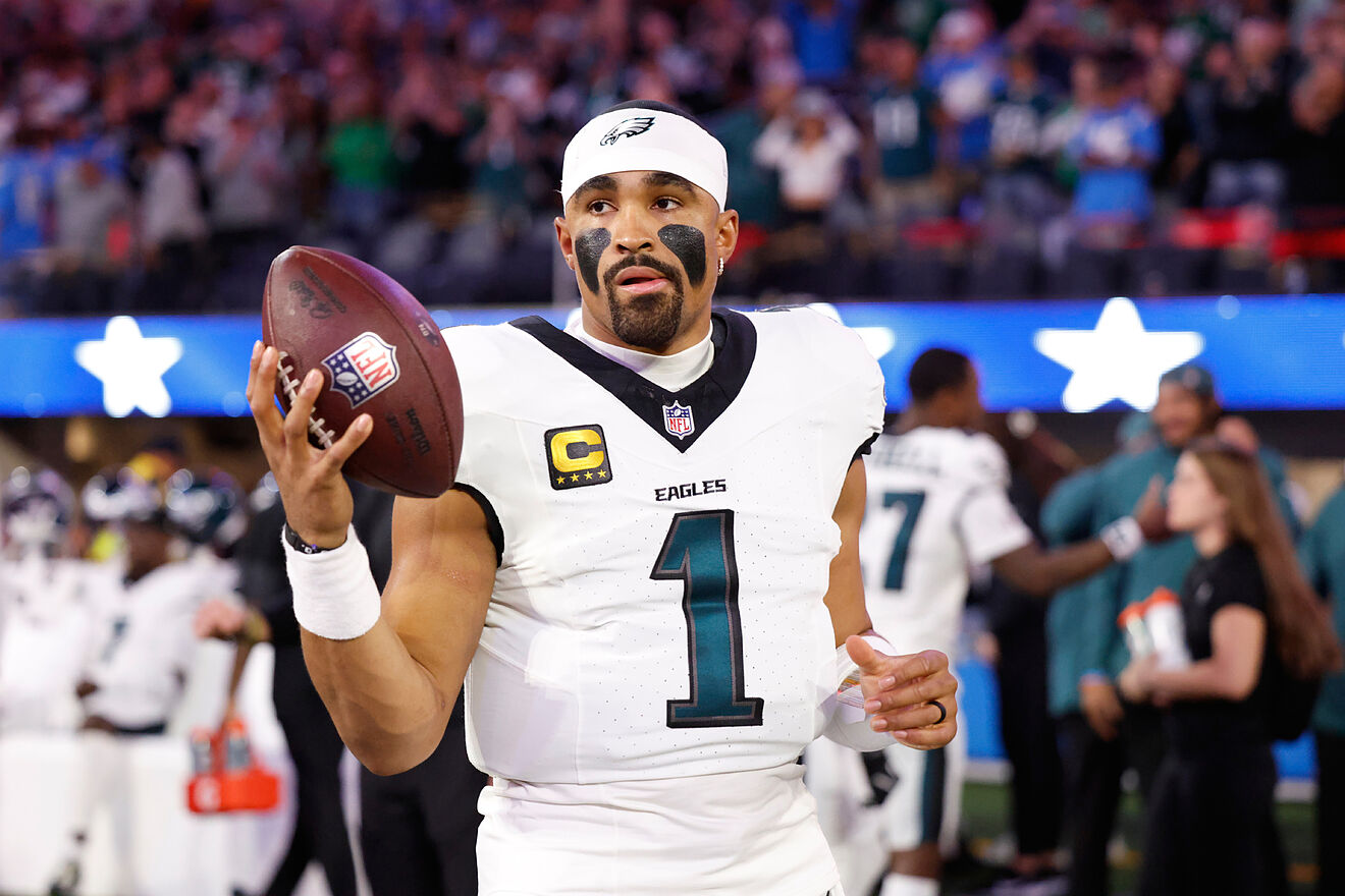 Philadelphia Eagles quarterback Jalen Hurts endured one of his worst...