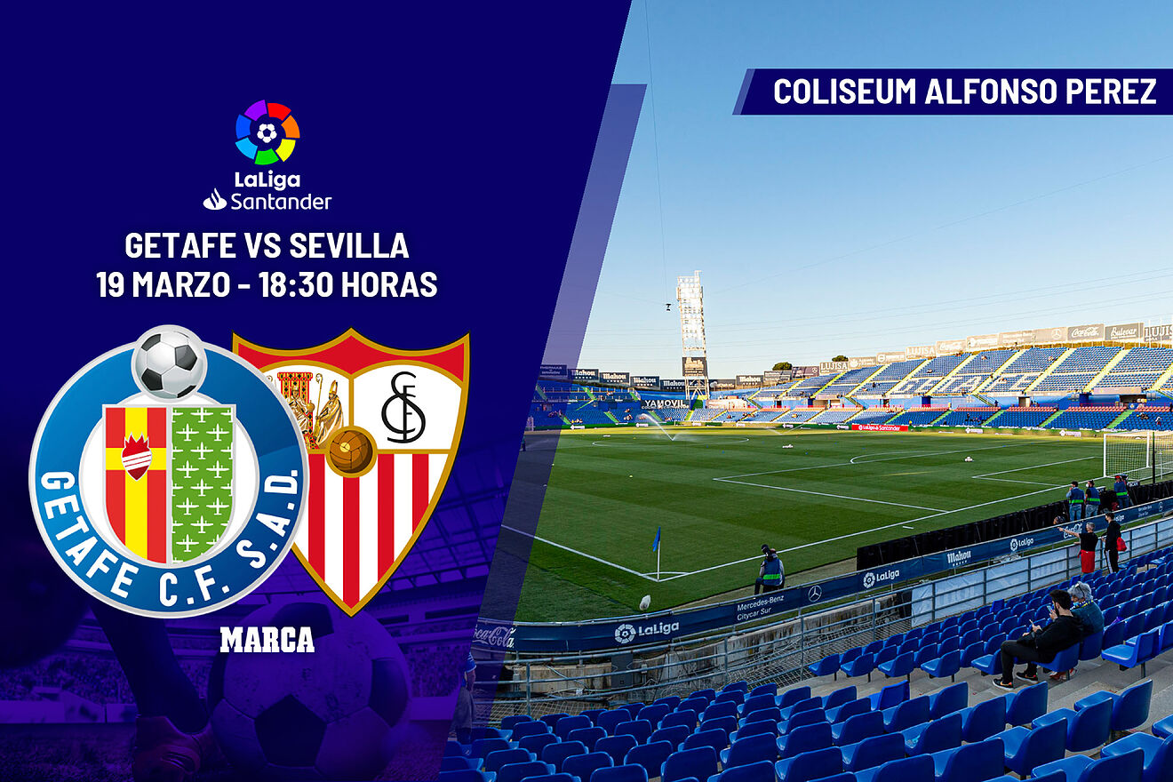 LaLiga Santander: Getafe - Sevilla: horario y dónde ver en TV hoy el ...