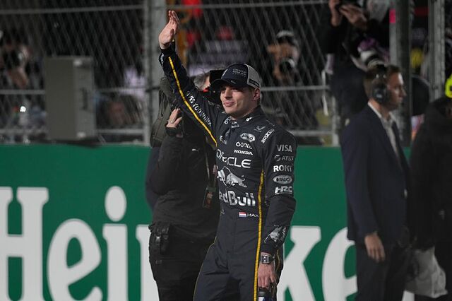 Verstappen, ganador en Las Vegas.
