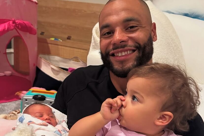 Dak Prescott takes unconventional approach with his second baby, unlike Patrick Mahomes' protective style with Golden | Marca