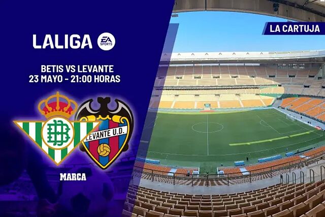 Real Betis vs Levante hoy en la �ltima jornada de LaLiga