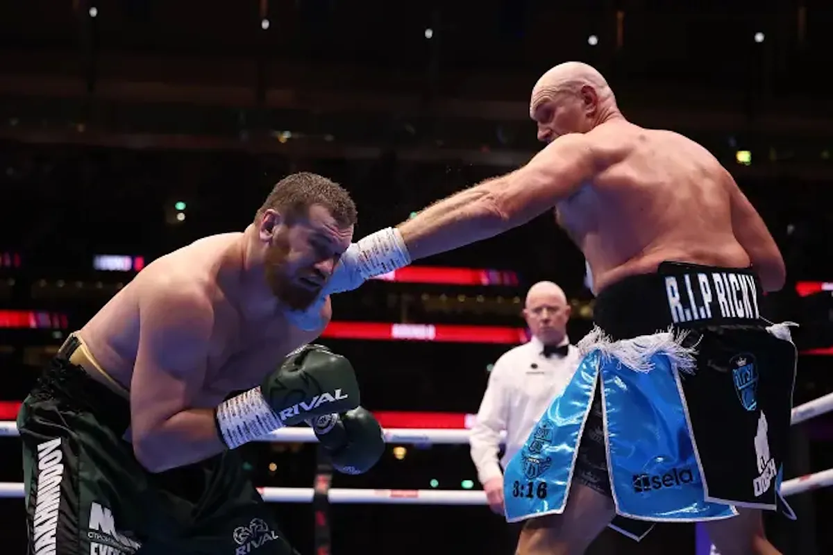 Tyson Fury convinces on his return and challenges Anthony Joshua: 
