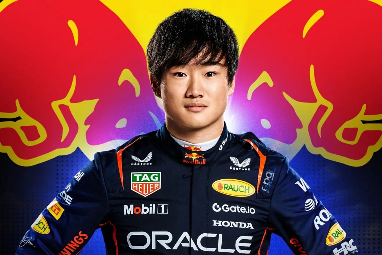 Tsunoda at Red Bull.