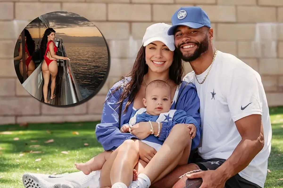 Dak Prescott's fiancee enjoys herself in a bikini at a luxurious  bachelorette party | Marca