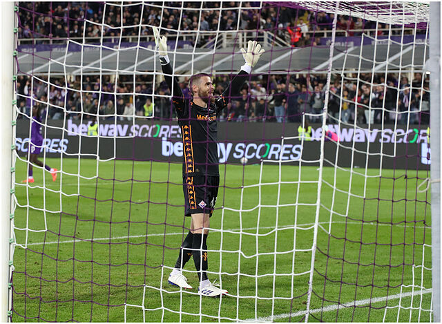 De Gea, con la Fiore.