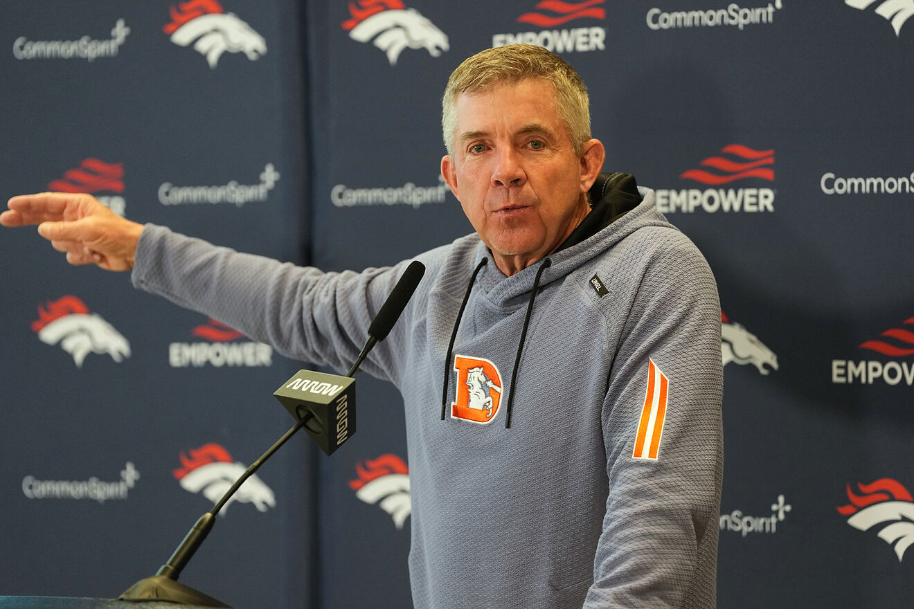 Denver Broncos head coach Sean Payton has shown the door to offensive...
