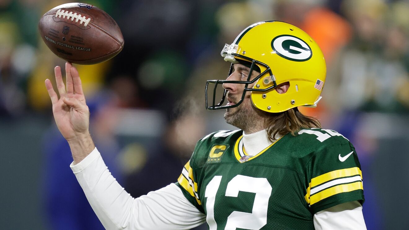 Green Bay Packers' Aaron Rodgers