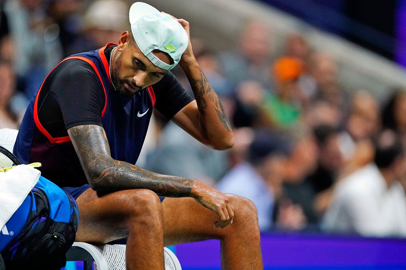 Kyrgios sigue con su mala racha: el australiano se perderá el US Open