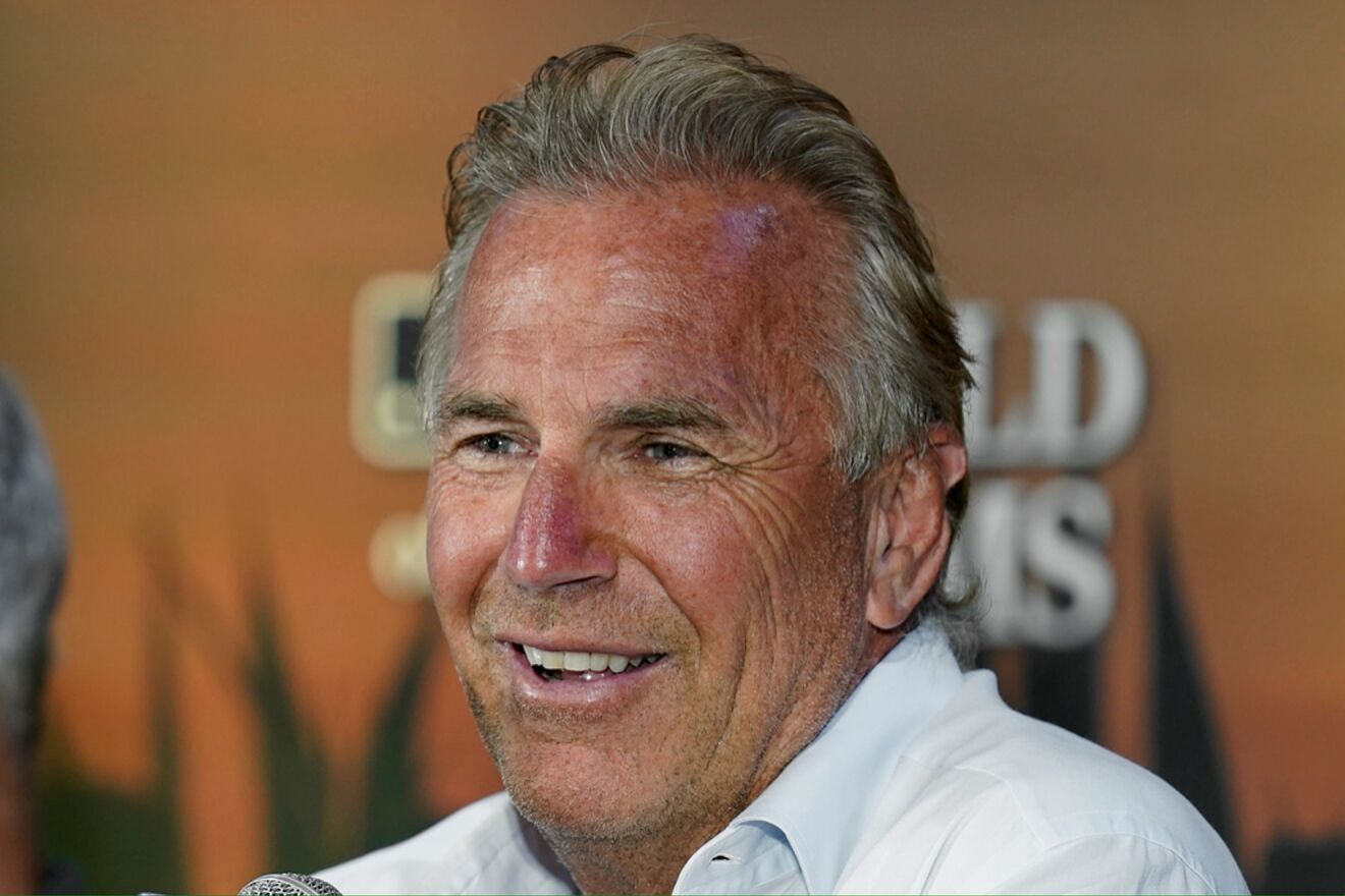 Kevin Costner plays "John Dutton" in Yellowstone.
