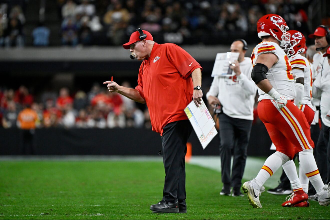 Kansas City Chiefs head coach Andy Reid
