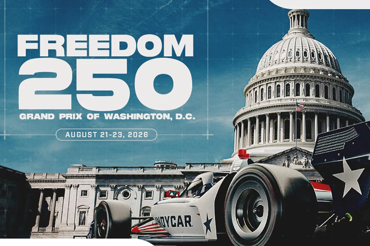President Trump announces 'Freedom 250 Grand Prix' IndyCar race in Washington, D.C.