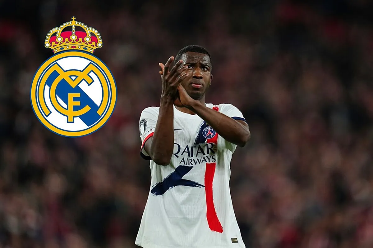 Willian Pacho's reaction when asked about a possible move to Real Madrid