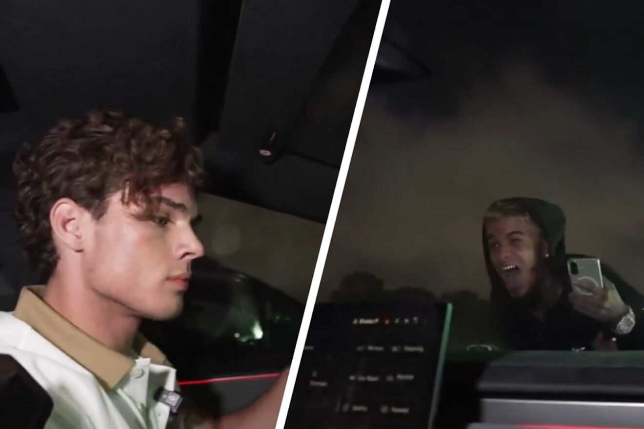 An American YouTuber runs over fan who was chasing him all day: "I hope he's dead"