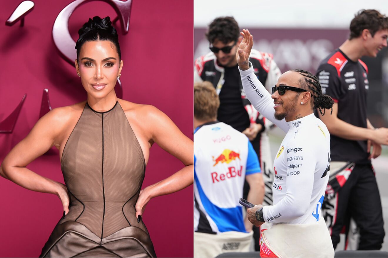 Kim Kardashian & Lewis Hamilton