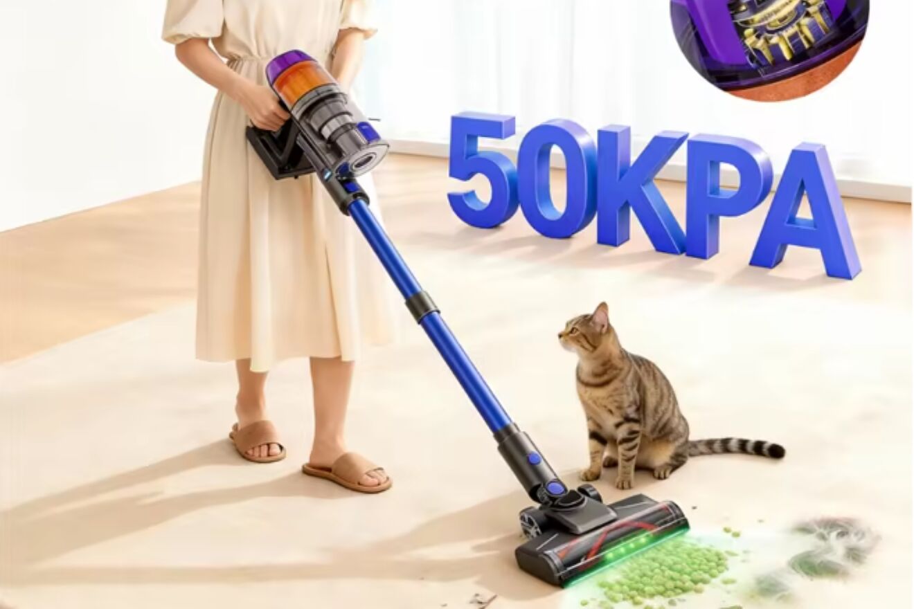 Una aspiradora de 500 W y 50.000 Pa cuesta menos de 60 euros.