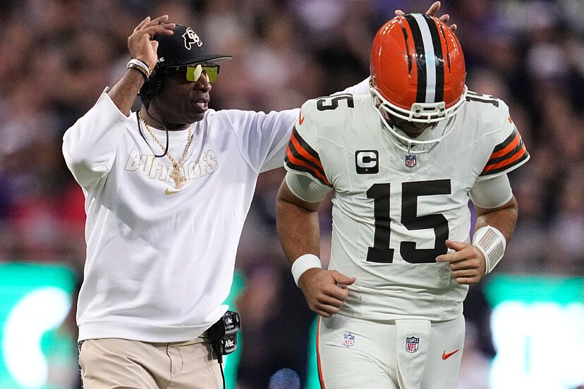 Deion Sanders' controversial message on social media after Joe Flacco's  trade to the Cincinnati Bengals | Marca