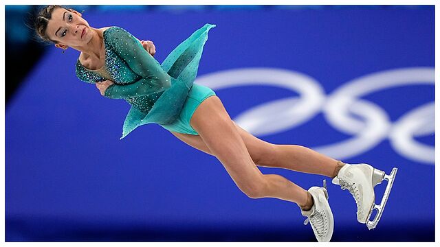 Laura Barquero, durante los Juegos de Pek�n 2022