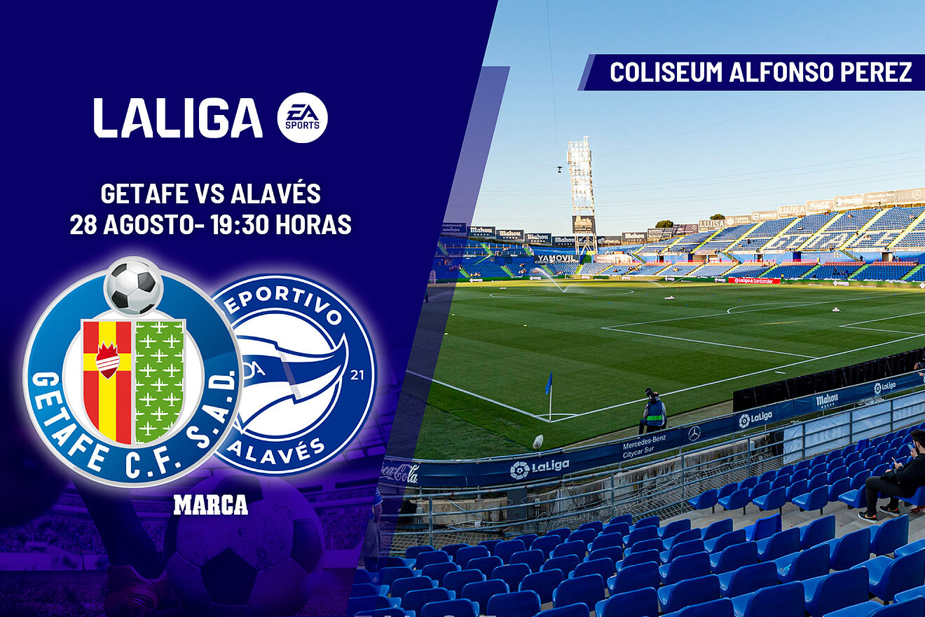 LaLiga EA Sports: Getafe - Alavés: horario y dónde ver en TV hoy el ...