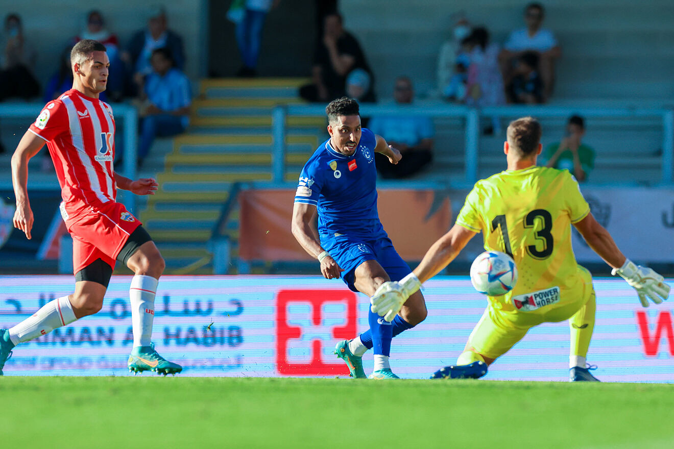 Preocupante imagen del Almer�a a una semana del inicio de liga