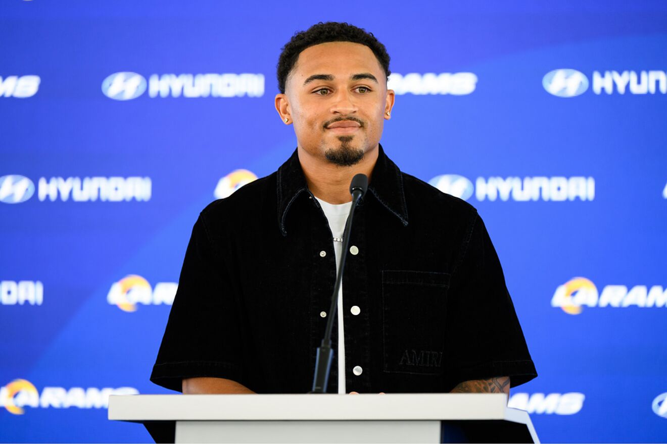 Los Angeles Rams' new cornerback Trent McDuffie
