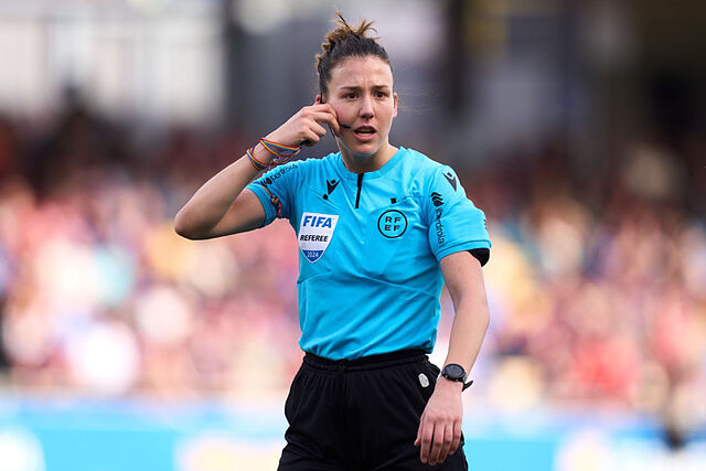 Olatz Rivera durante un partido esta temporada