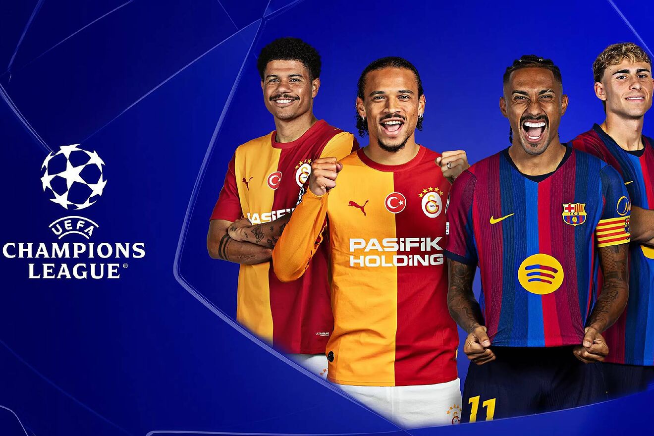Lo mejor de la Champions regresa a Movistar Plus por menos de 10 euros: Galatasary-FC Barcelona y Real Madrid-Leipzig.