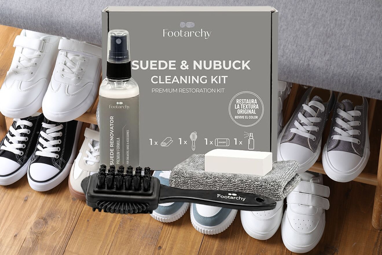 El kit que necesitas para mantener tus zapatillas y zapatos como nuevos.