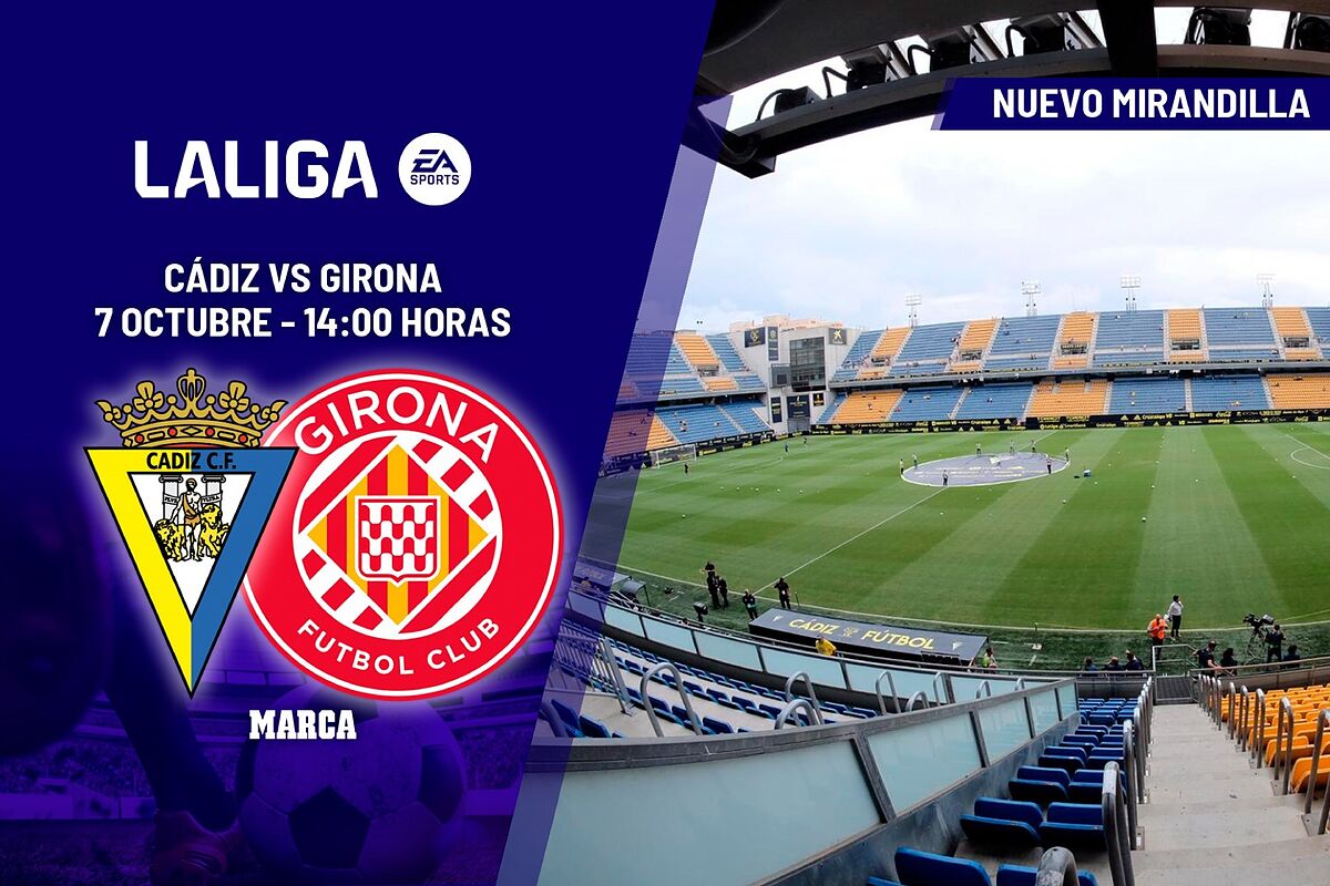LaLiga EA Sports: Cádiz - Girona: horario y dónde ver en TV hoy el ...
