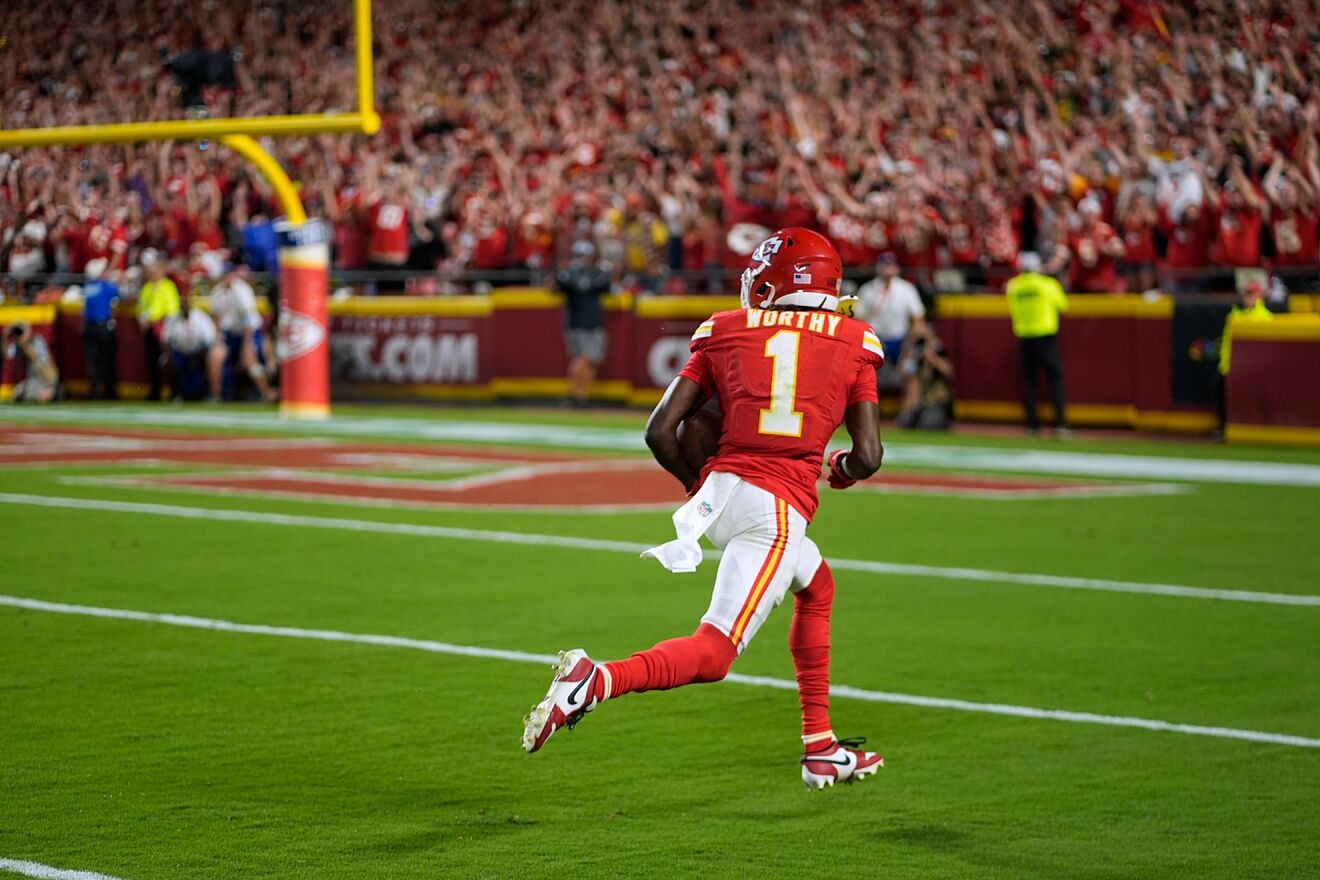 Worthy Nfl Xavier Worthy's big NFL debut was almost forgotten as Chiefs survive ...