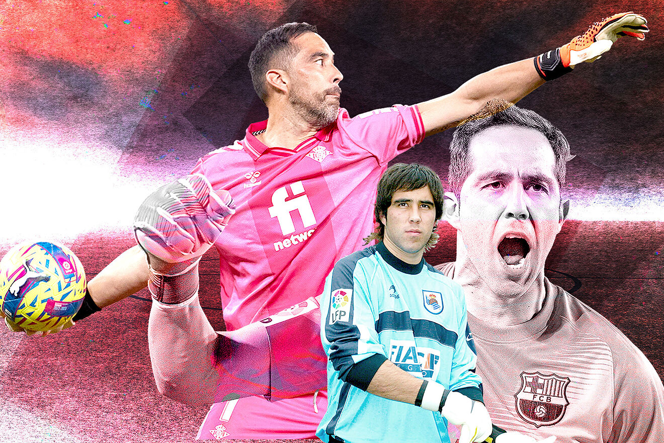 Claudio Bravo, portero del Betis