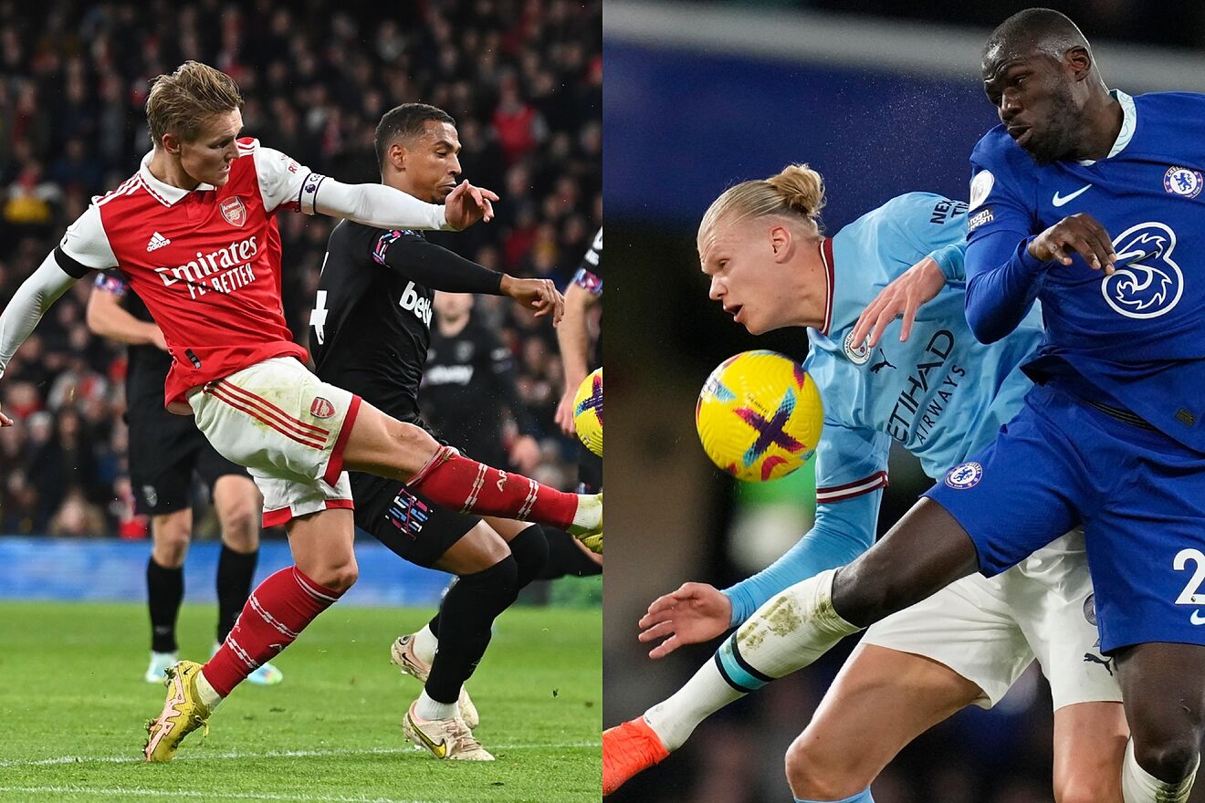 Odegaard, Haaland and Koulibaly