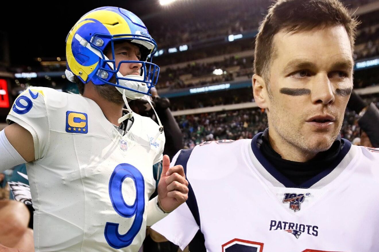 Matthew Stafford & Tom Brady