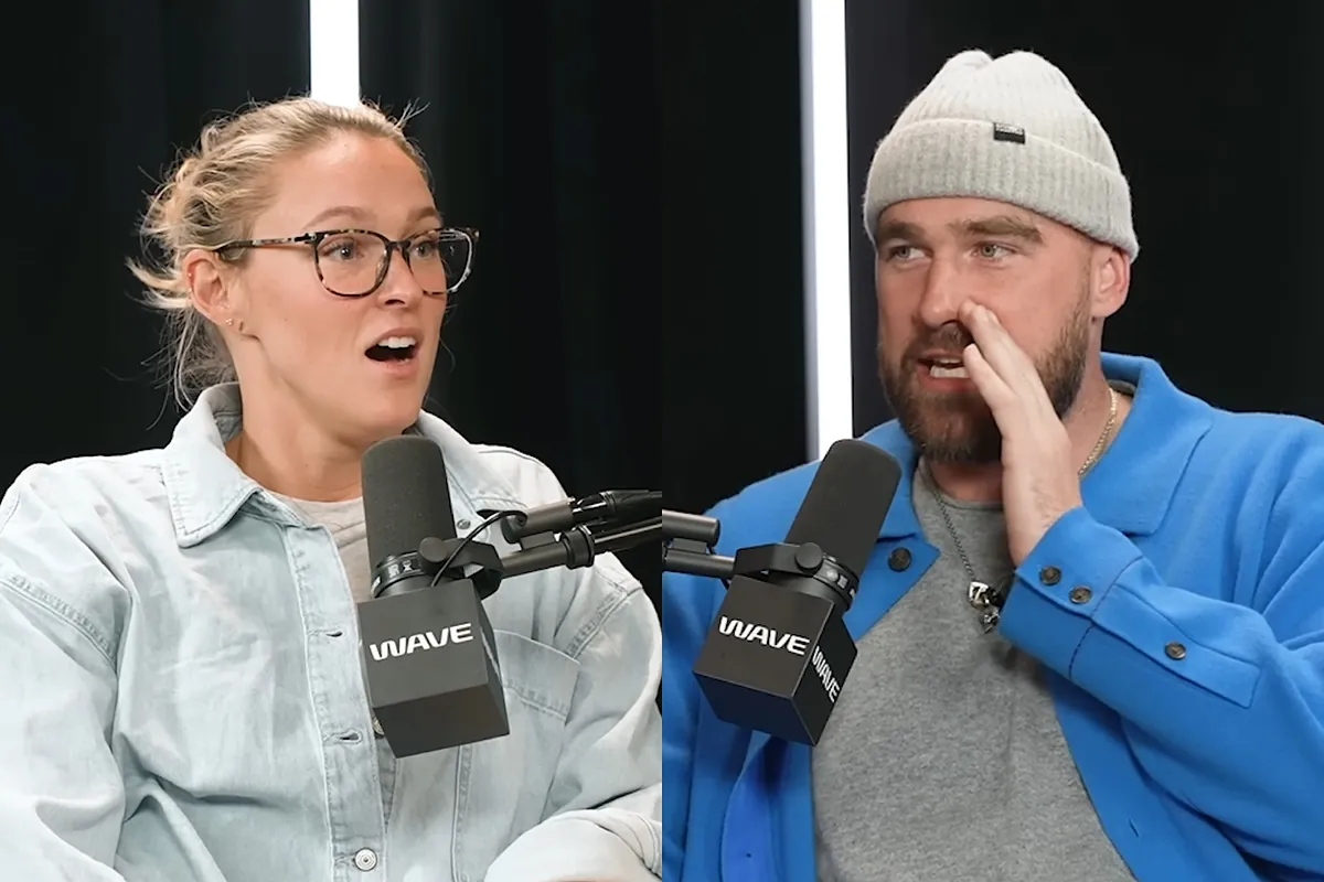 Travis Kelce says Kylie Kelce supported him dating 50 women on reality TV