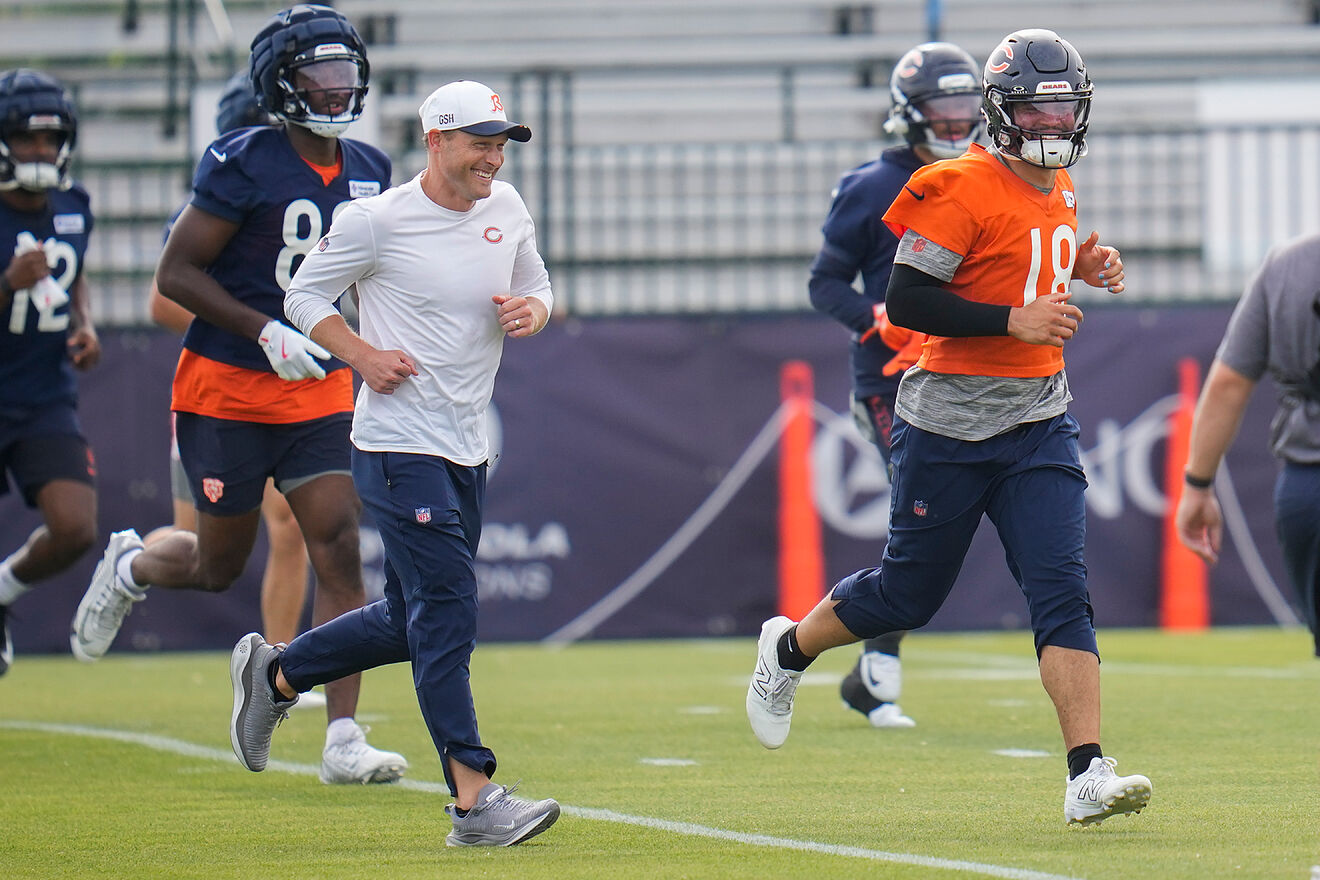 Ben Johnson and Caleb Williams