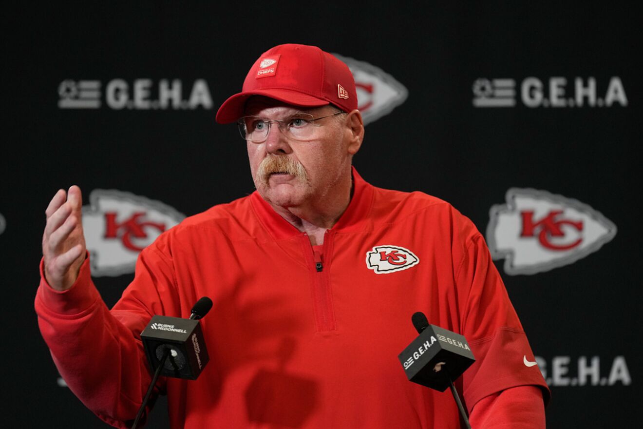 Andy Reid shakes up Kansas City Chiefs coaching staff with key moves