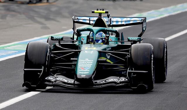 Alonso, durante la carrera del GP de Jap�n.
