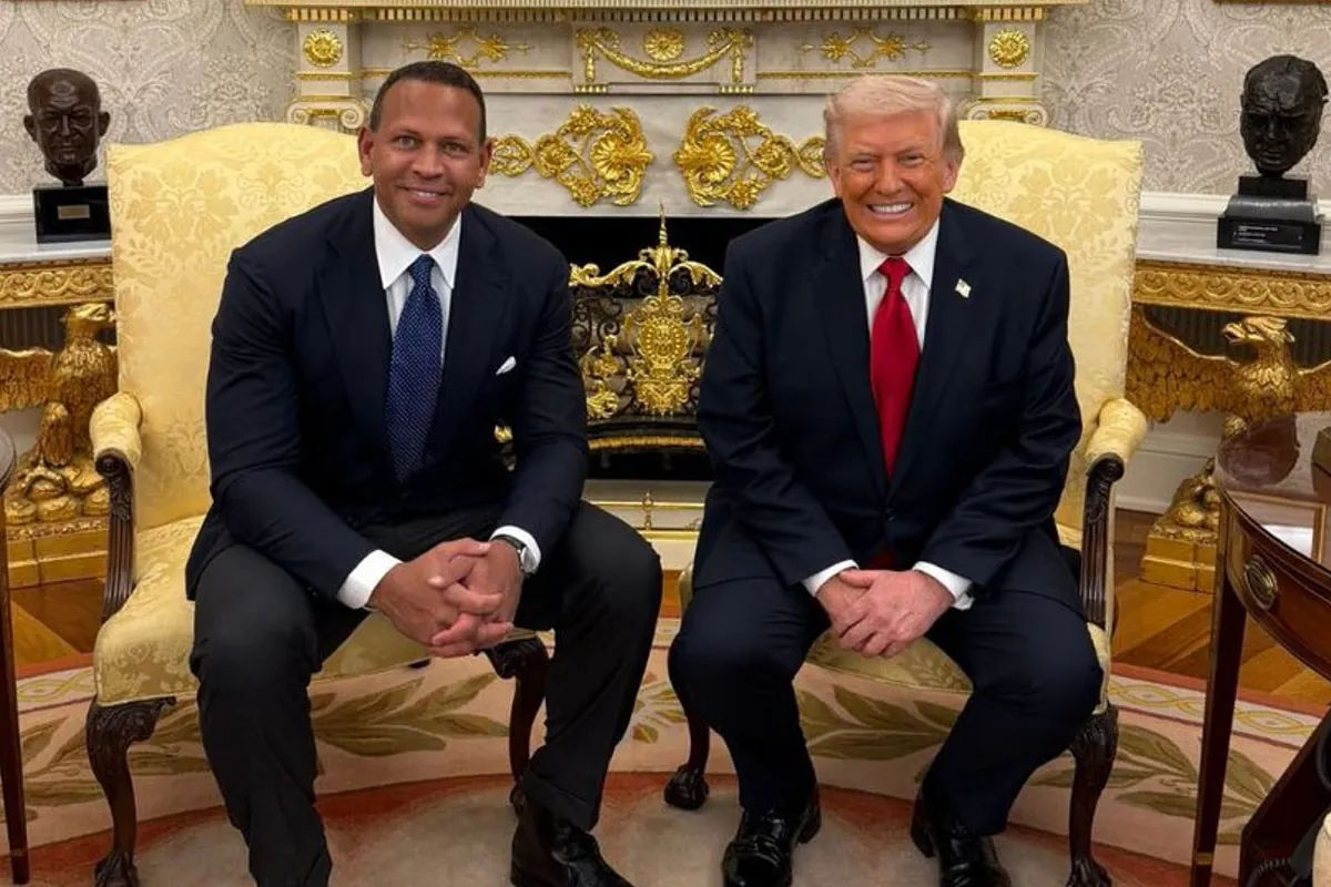 Why was Alex Rodriguez at the White House with Messi and Inter Miami?