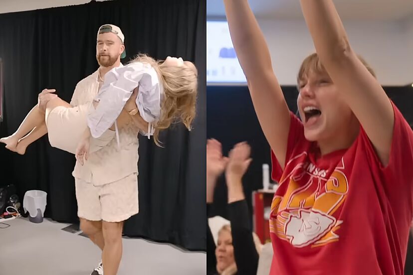 Taylor Swift suns with no-makeup look in The End of an Era teaser featuring  Chiefs superstar Travis Kelce | Marca