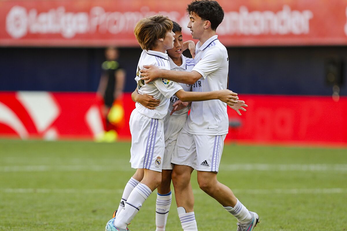 Alberto Ruiz, jugador del Real Madrid, opta al MVP tras brillar en su  primera LaLiga Promises | Marca