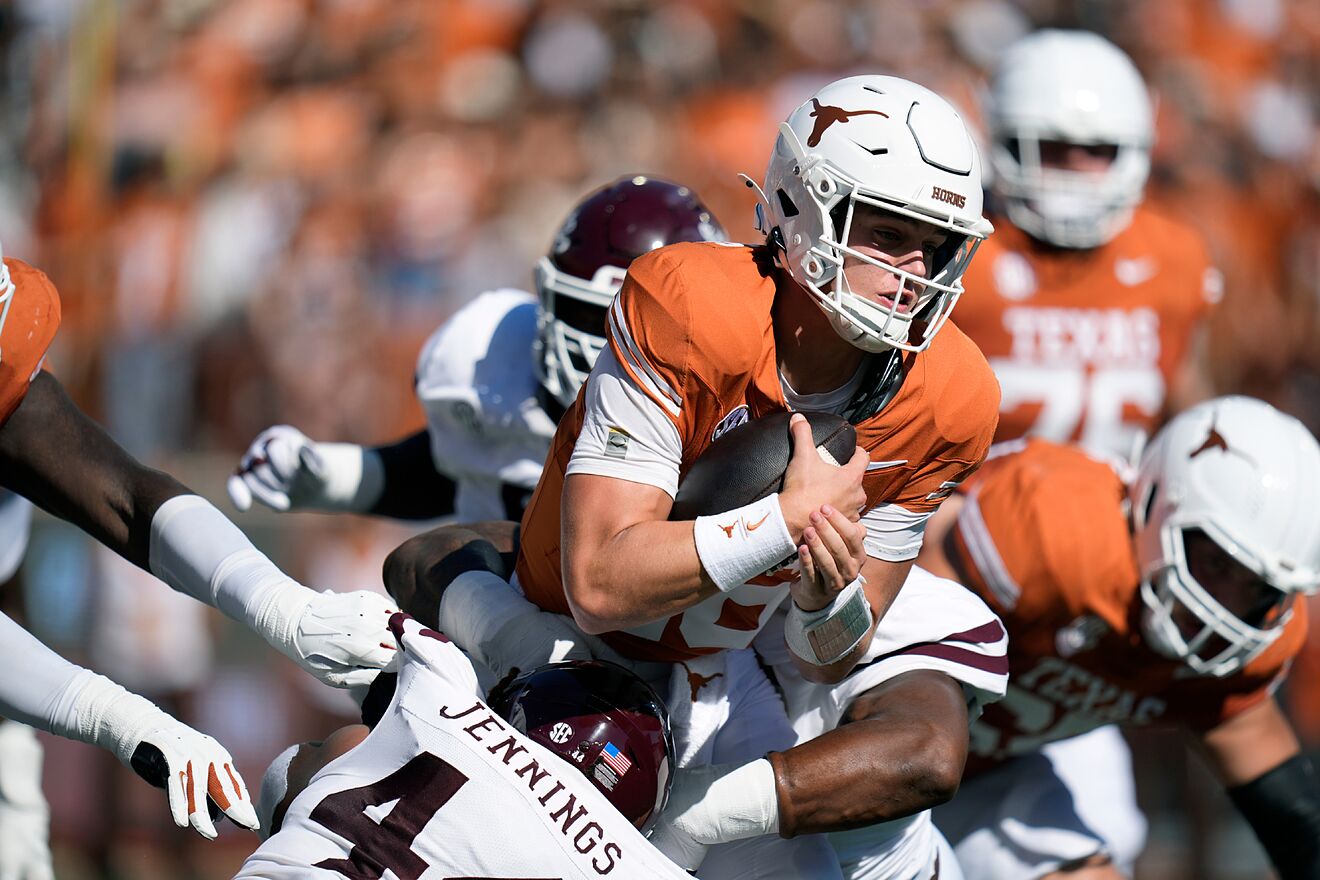 Arch Manning's Texas rivals smell blood in the water and give him a smaller margin for success