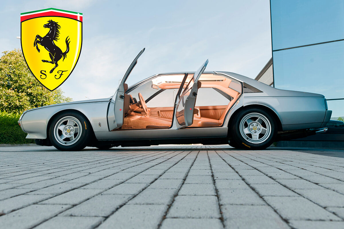 Ferrari: Antes del Purosangue, Ferrari desarrolló un 4 puertas que no ...