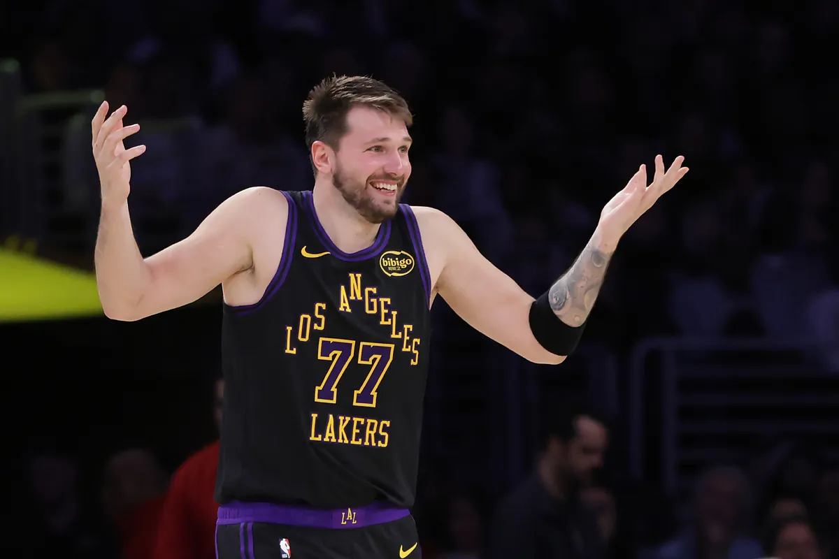 Doncic tries to overcome his personal struggles by making others happy alongside LeBron