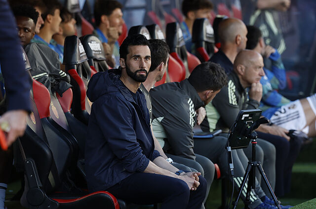 Arbeloa, durante el partido de Liga Mallorca-Real Madrid, que finaliz� 2-1.