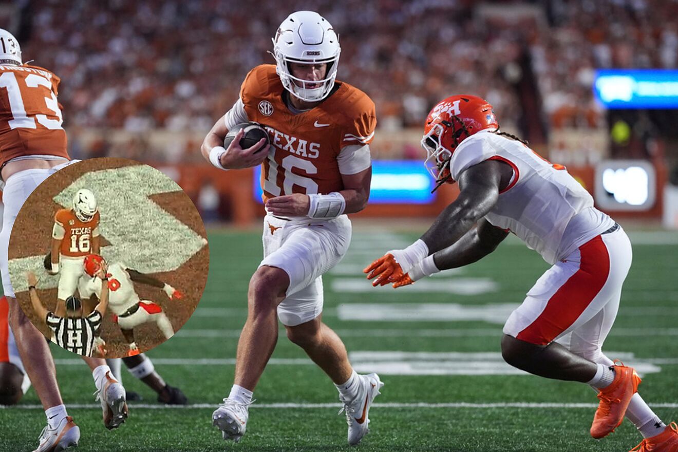 Arch Manning's touchdown sparks an incredible reaction from his mother...