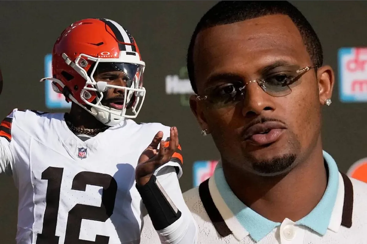 Deshaun Watson, during his vacation, sent a strong message to Shedeur Sanders, and the quarterback conflict continues