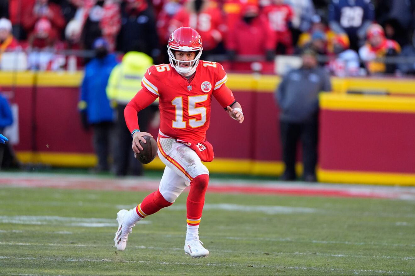 Kansas City Chiefs quarterback Patrick Mahomes