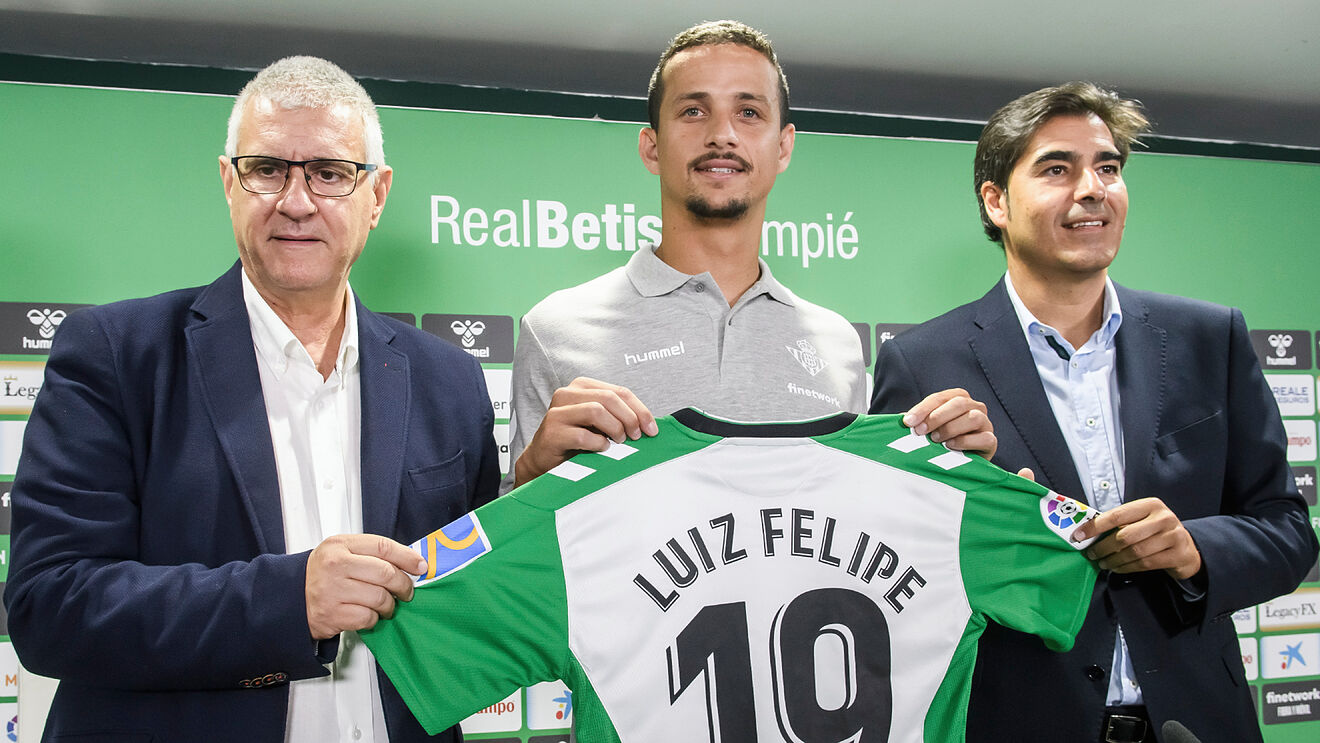 Haro con Cord�n, en la presentaci�n de Luiz Felipe