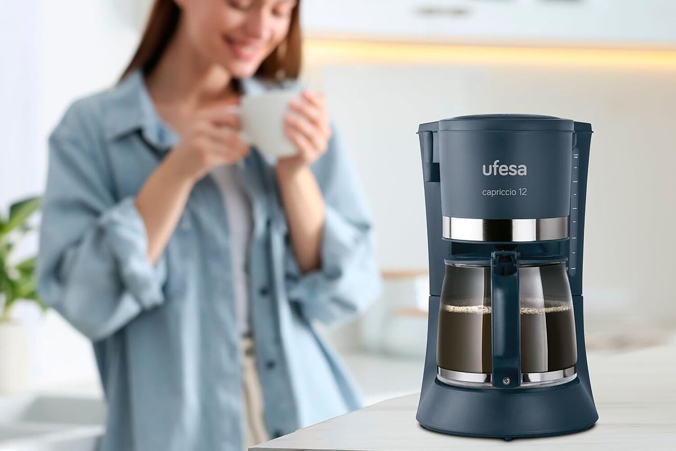 8 cafeteras de filtro en Amazon para preparar varias tazas sin complicarte.